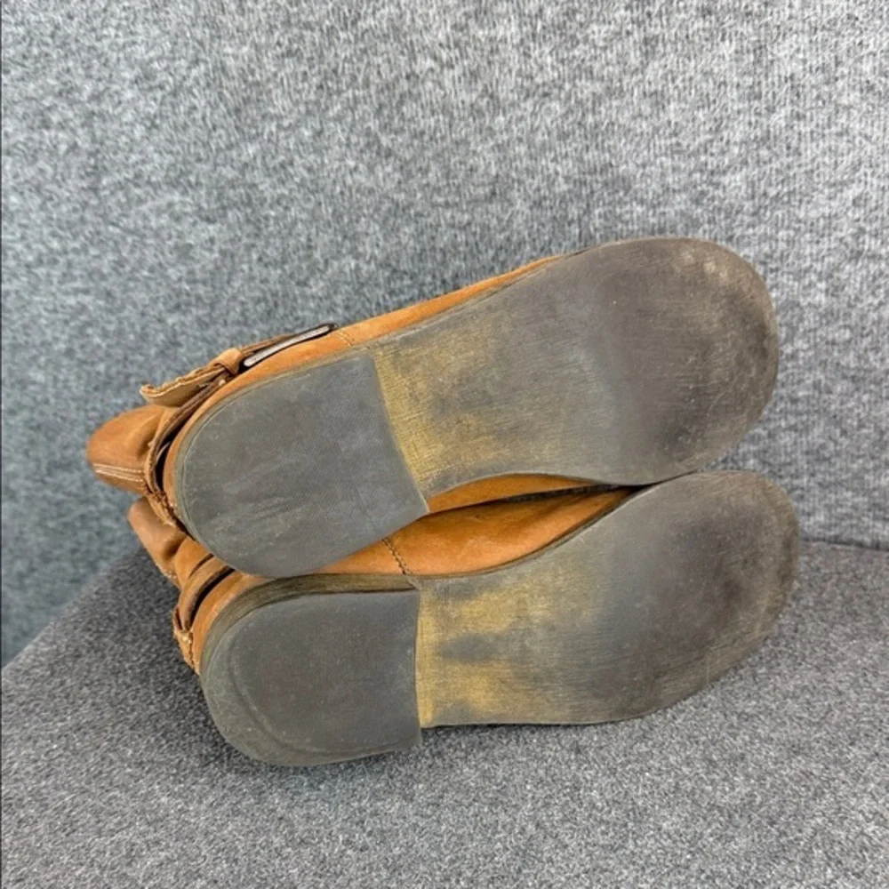 Steve Madden distressed cognac